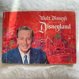 Original Vintage Walt Disney World Guide Book